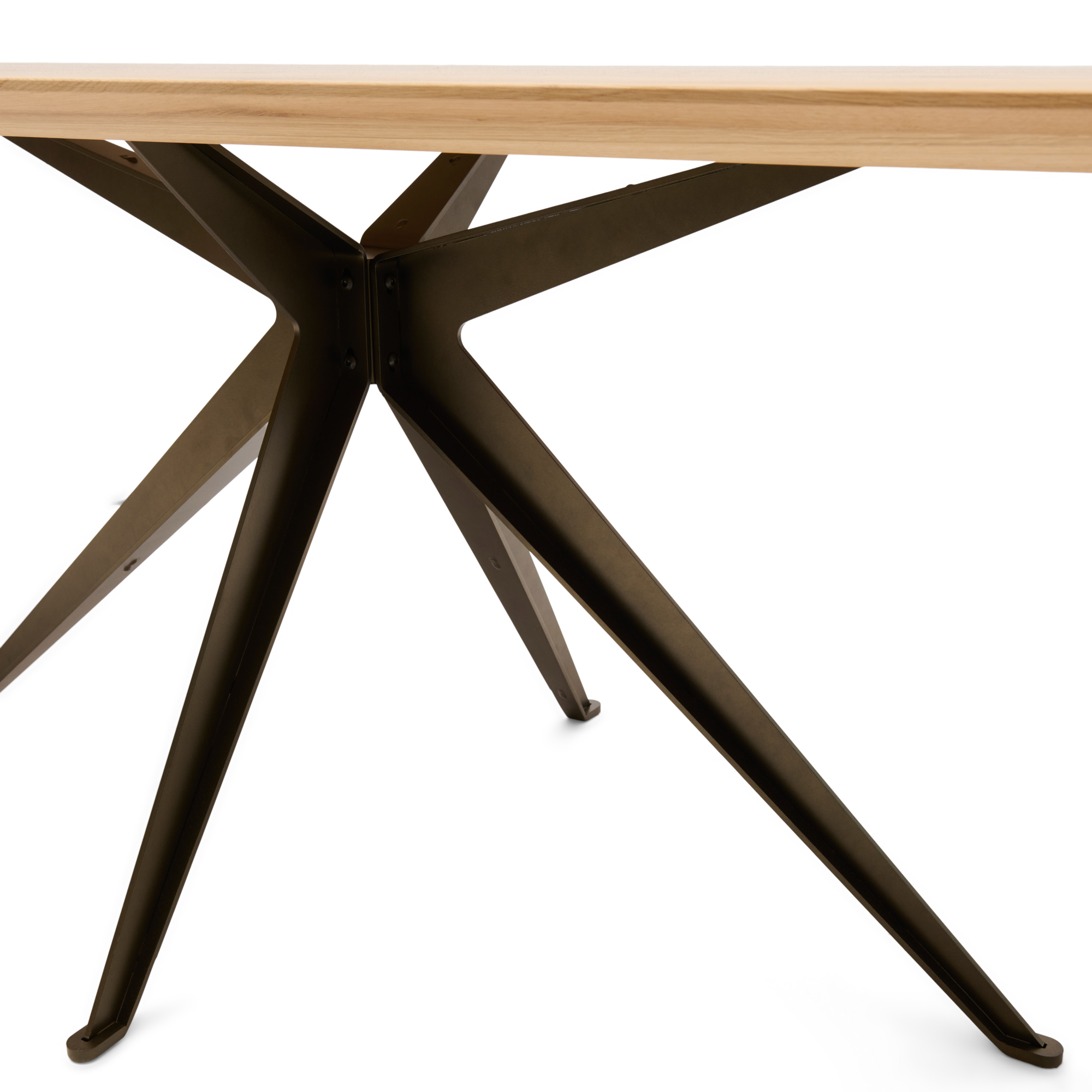 Eettafel Trento groove naturel 200x110 cm