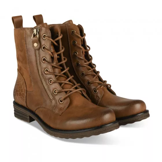 Bottines COGNAC PHILOV