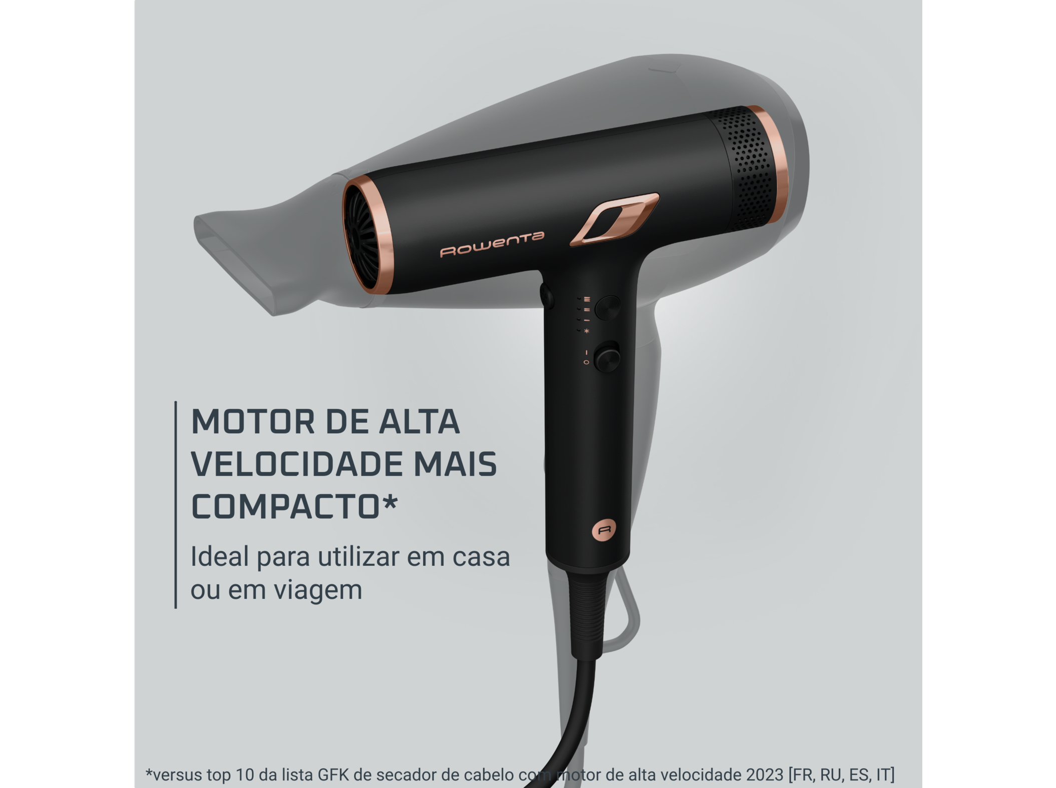 SECADOR DE CABELO ROWENTA HY8310F0 1700W MAESTRIA NANO