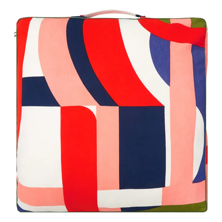 Mapoésie Coussin de sol Supersonic | Orange