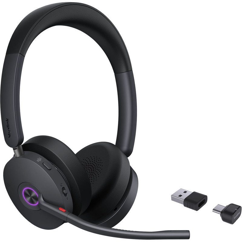 Casque micro sans fil Yealink BH74 Microsoft Teams avec support de charge