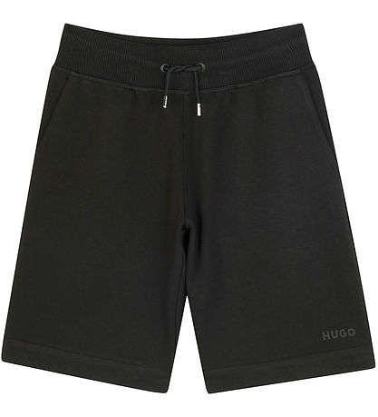 HUGO Sweatshorts - Schwarz