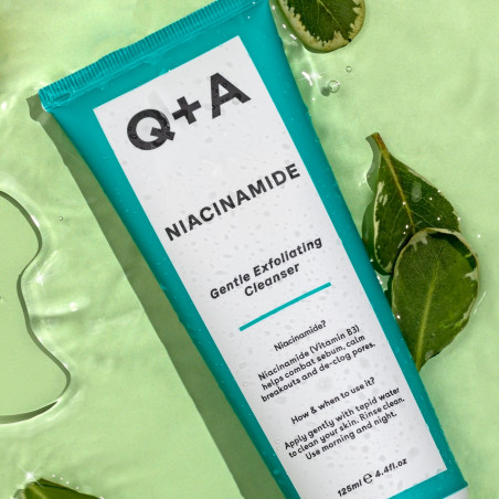 Q+A Niacinamide Gentle Exfoliating Cleanser