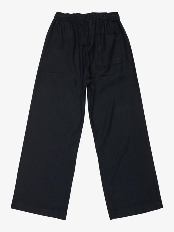 Lekeitio Break Pantalon à taille élastique Noir Filles 4-16 ans