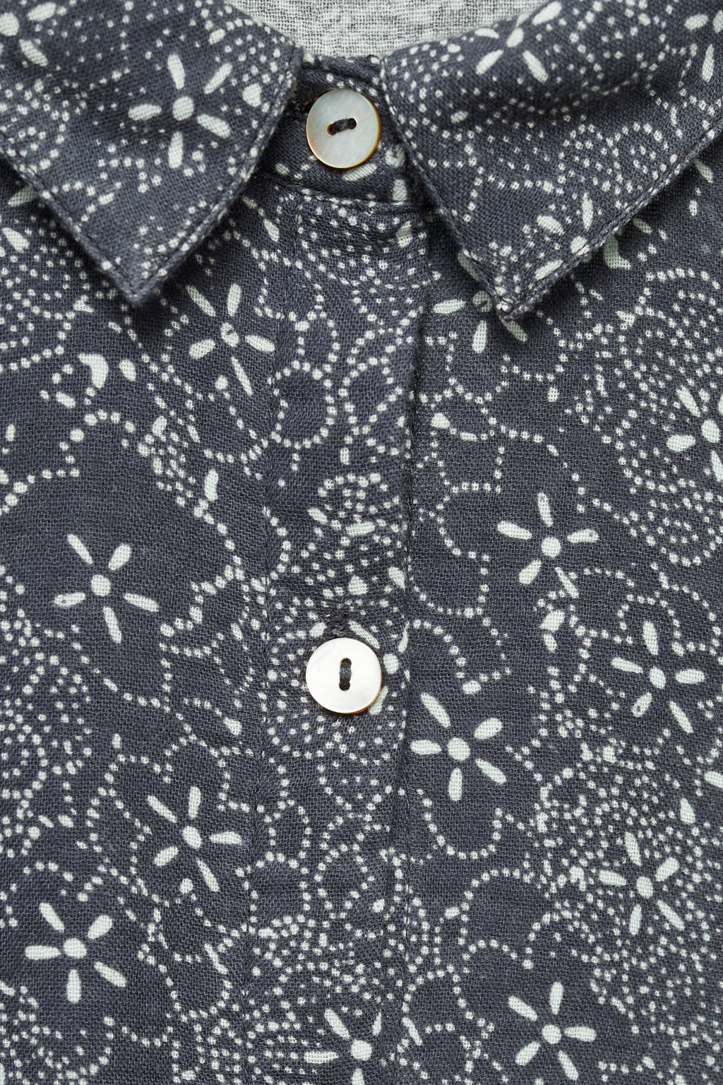 Mango Kids jurk met all over print antraciet