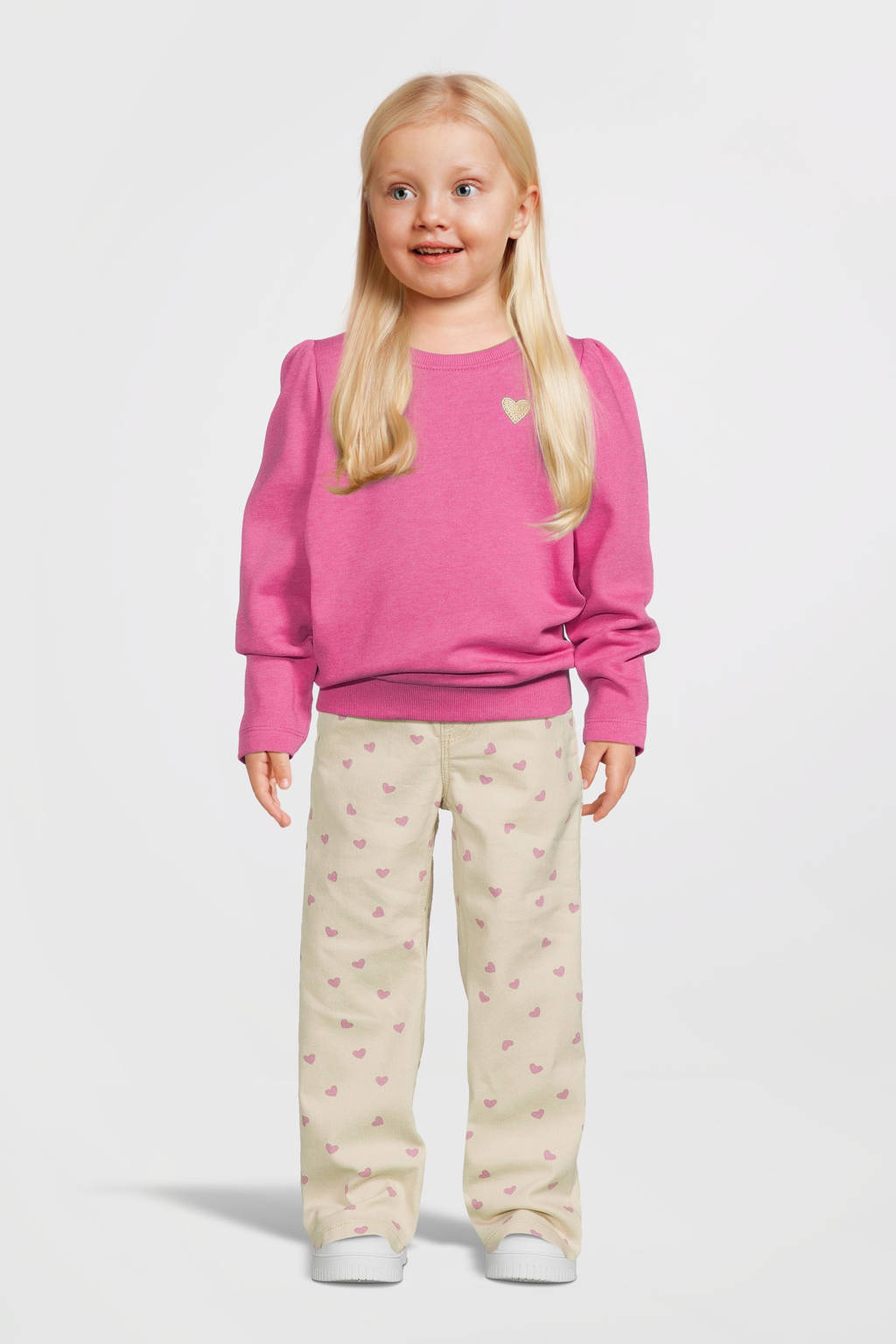 NAME IT sweater NMFVIMA roze