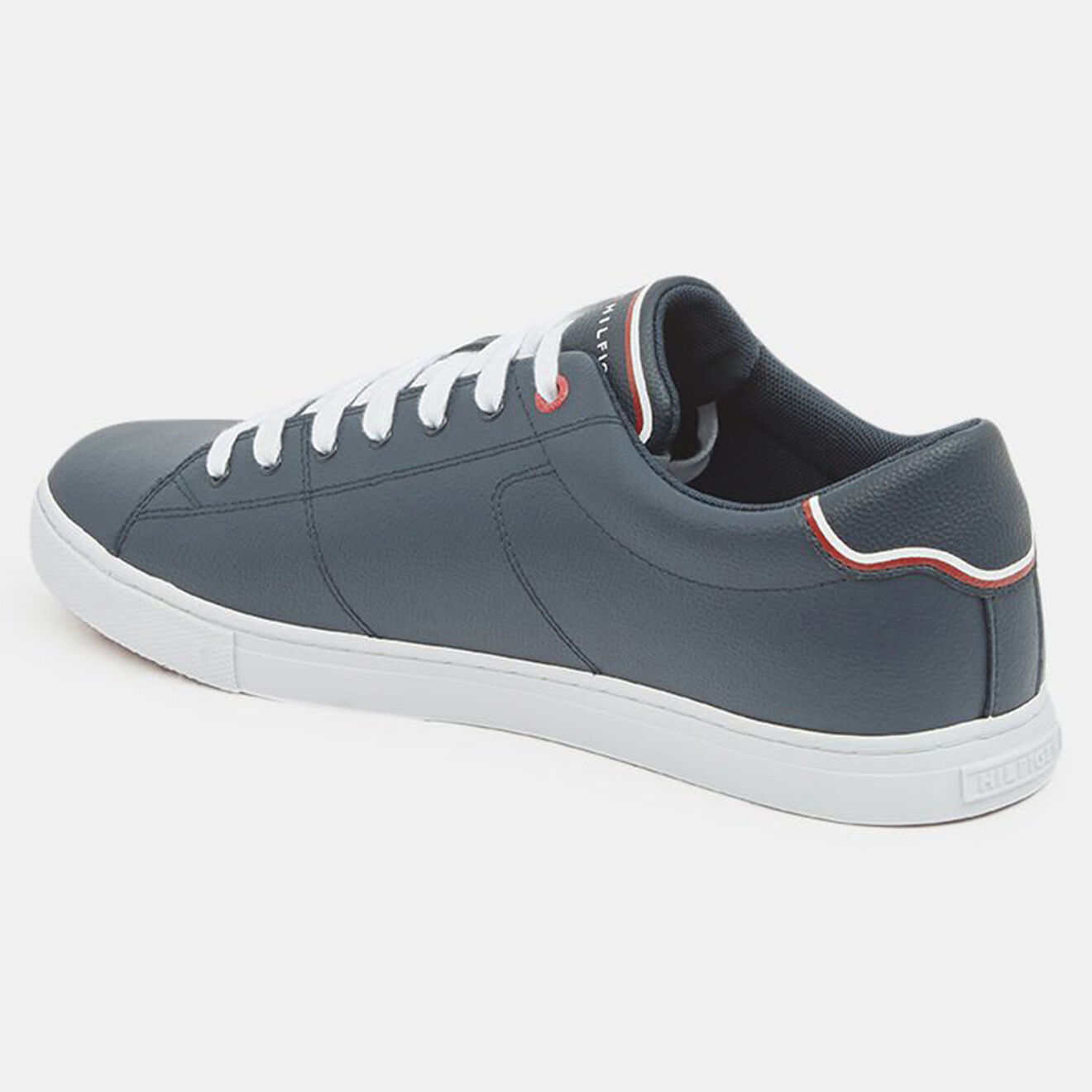 Tommy Hilfiger Baskets en Cuir Essential bleu marine