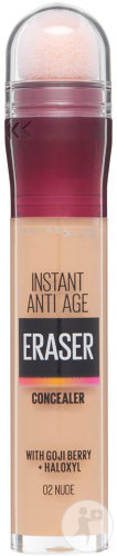 Maybelline New York Instant Anti-Age Eraser Anti-Cernes 02 Nude Flacon 6,8ml
