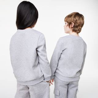 Sweatshirt enfant Lacoste en molleton de coton biologique Pullovers & Sweatshirts - Gris - Lacoste - Enfant