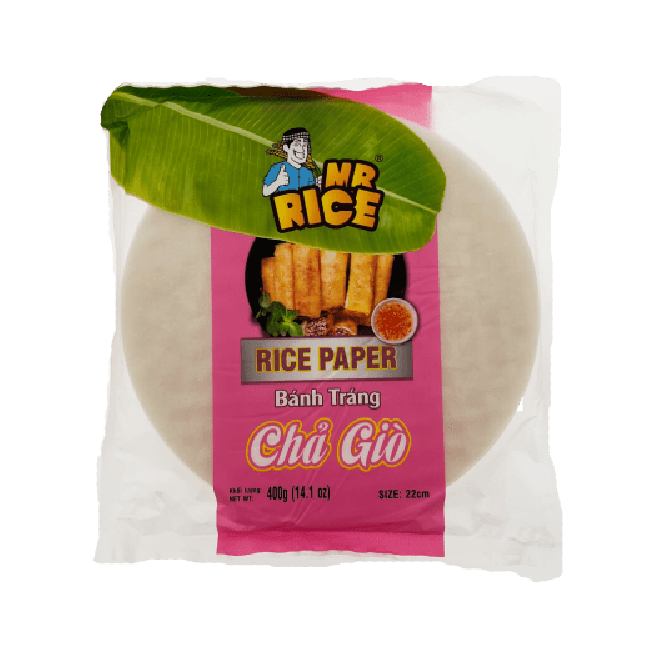 Mr. Rice Banh Trang Rijstpapier (om te frituren) 22cm 400g