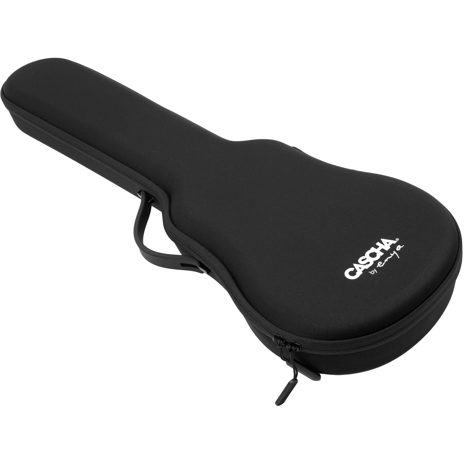 Cascha HH 2258 carbon fiber concert ukelele set zwart