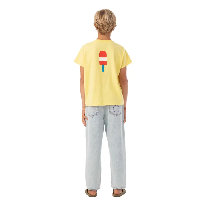 Piupiuchick T-Shirt Ice Cream | Jaune