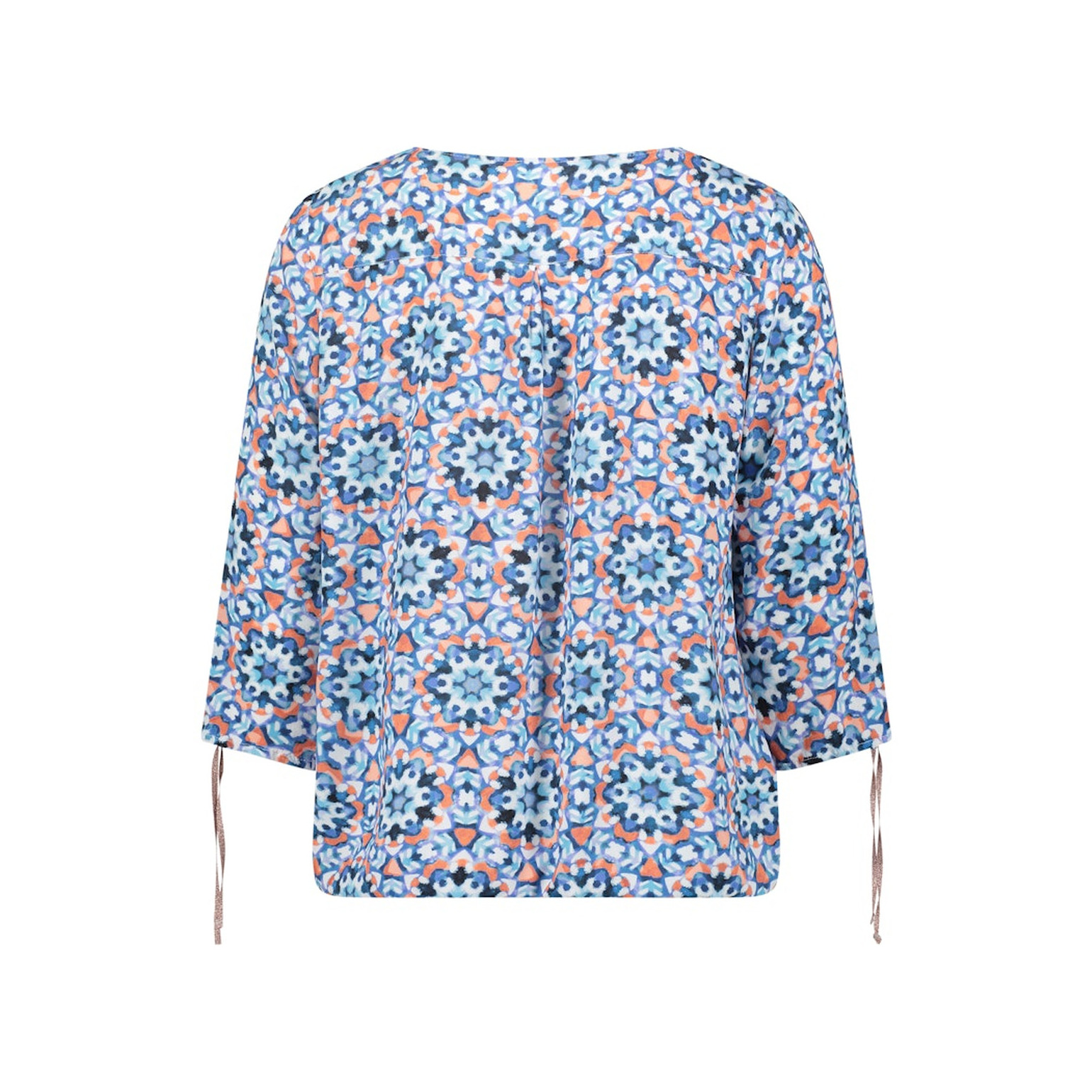 Cartoon Bluse Kurz 3/4 Arm