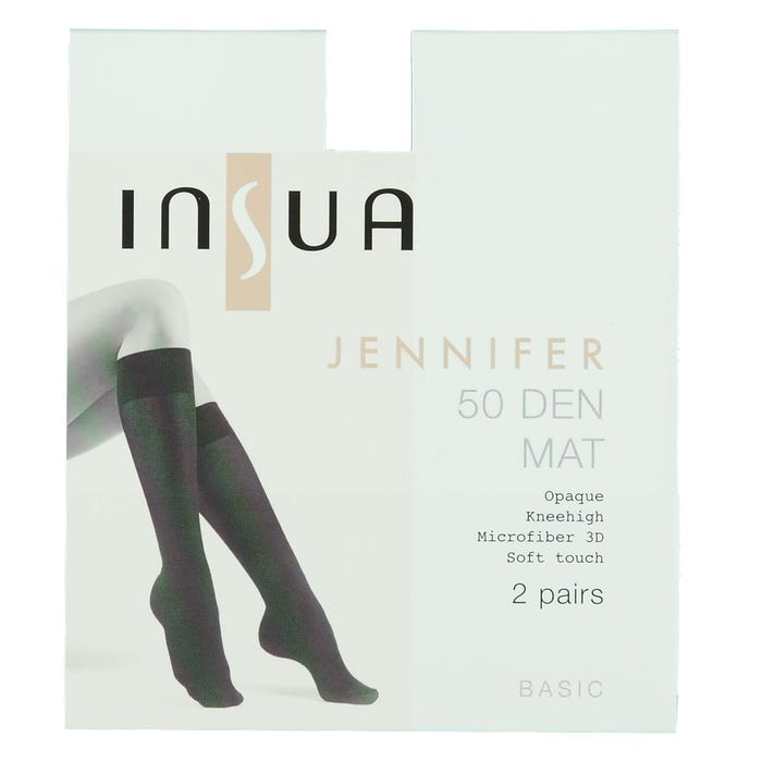 inSua-2-pack kniekous Jennifer 50DEN