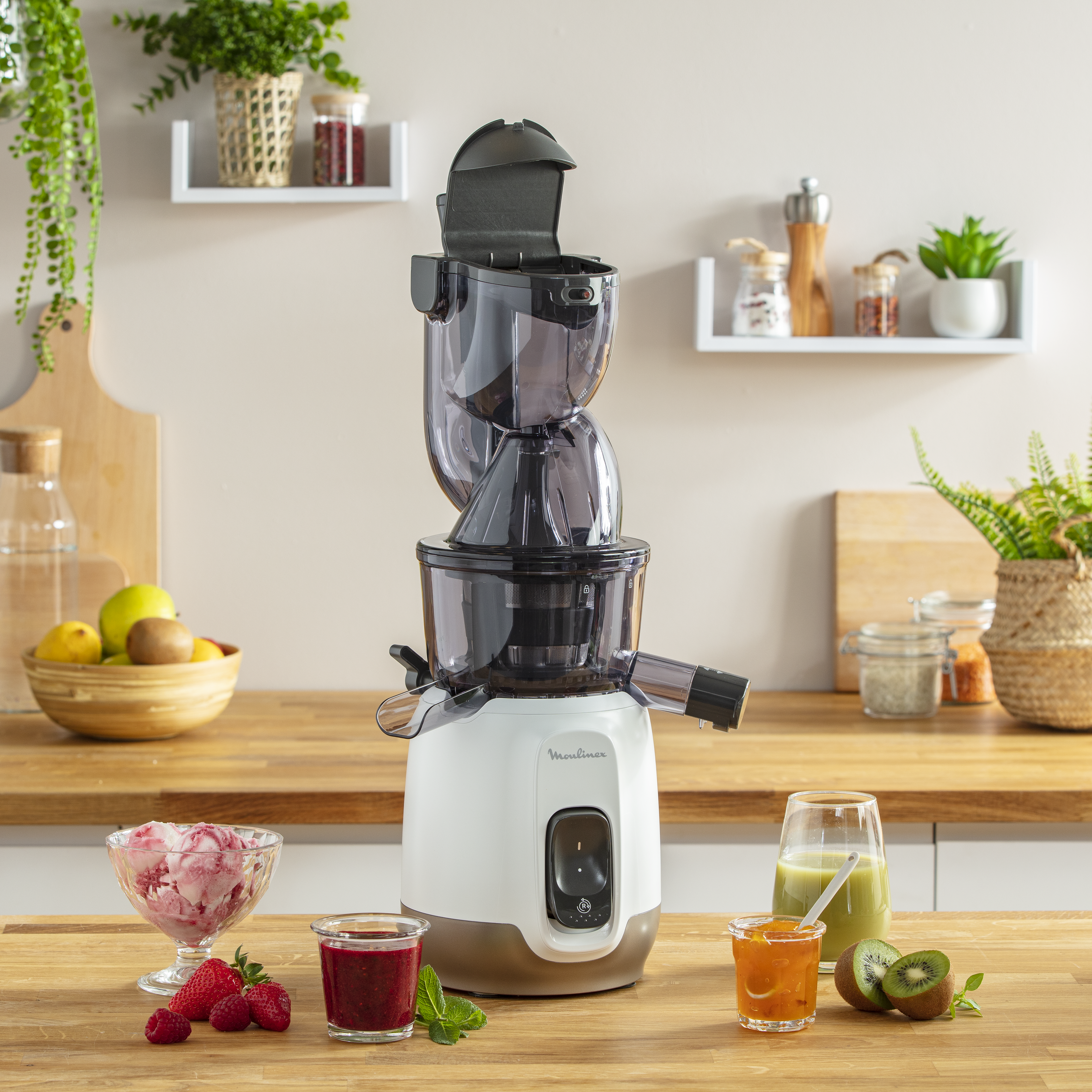 Extracteur de jus Ultra Juice blanc 200 W