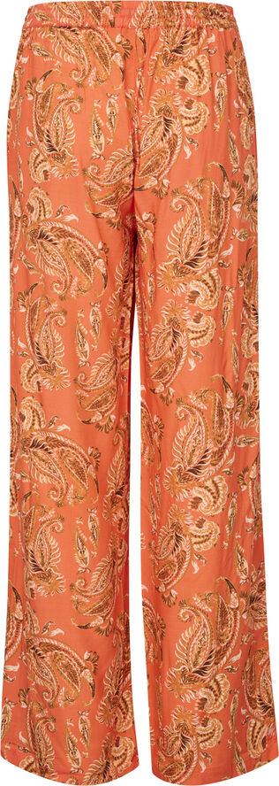 Cream CRRosina Pant Exotic orange paisley