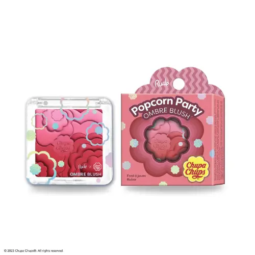 x Chupa Chups Popcorn Party Ombre Blush Berry Blast