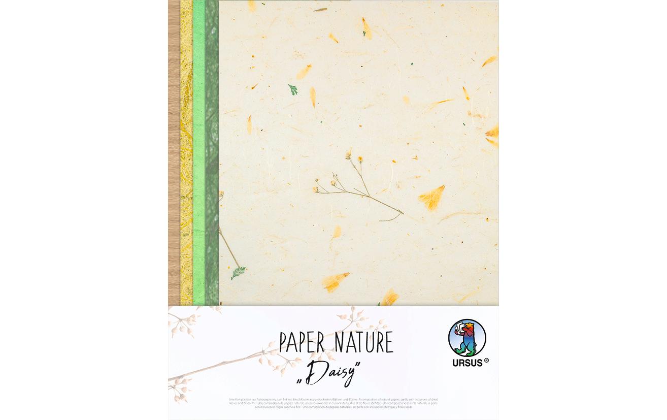 Papier-Set Natur DaisyBatselpapier