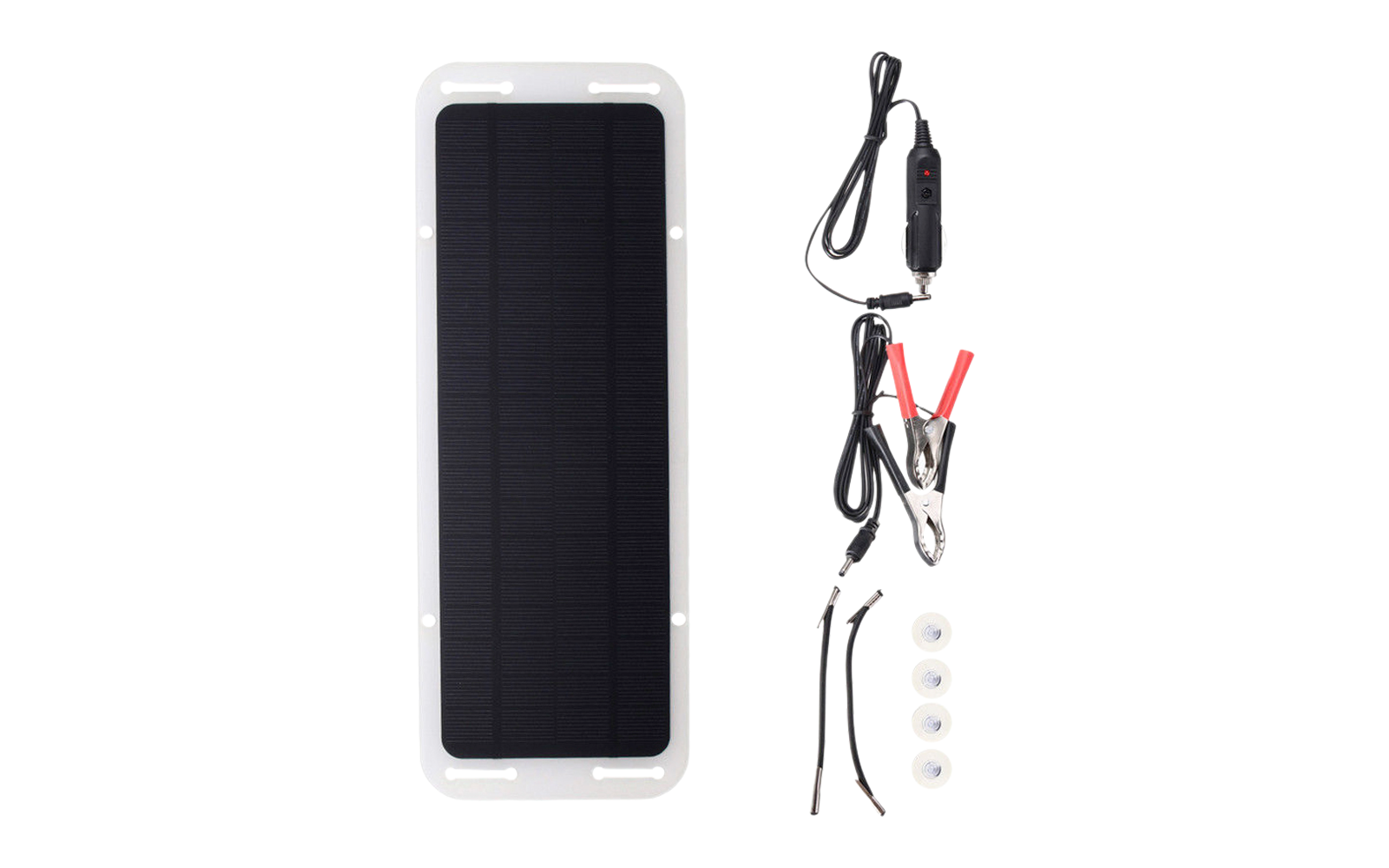 IWH multifunktionale Solarpanel Powerbank mit USB 12 V 5 Watt