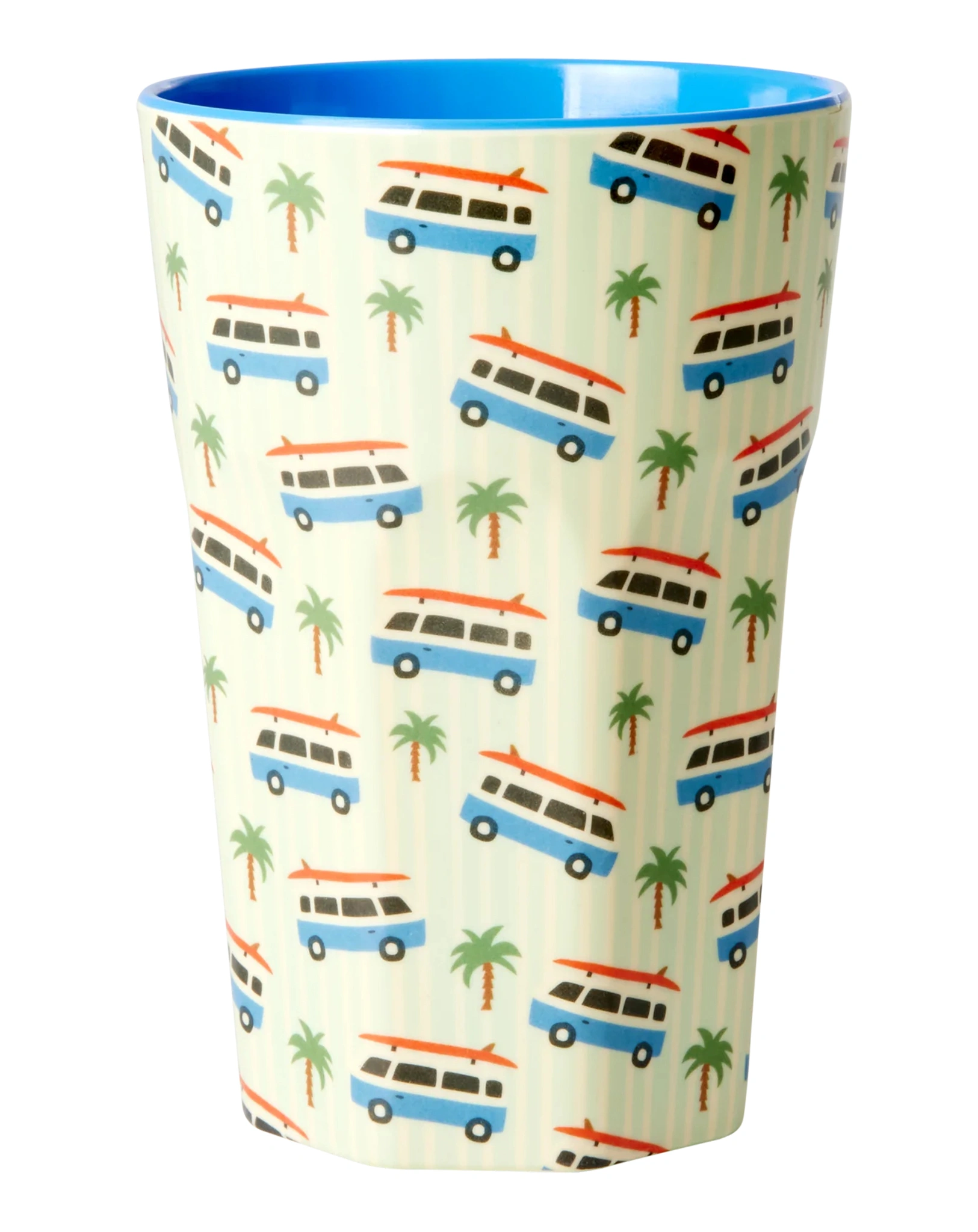 Melamin-Becher TALL - TRAVEL BUS in bunt