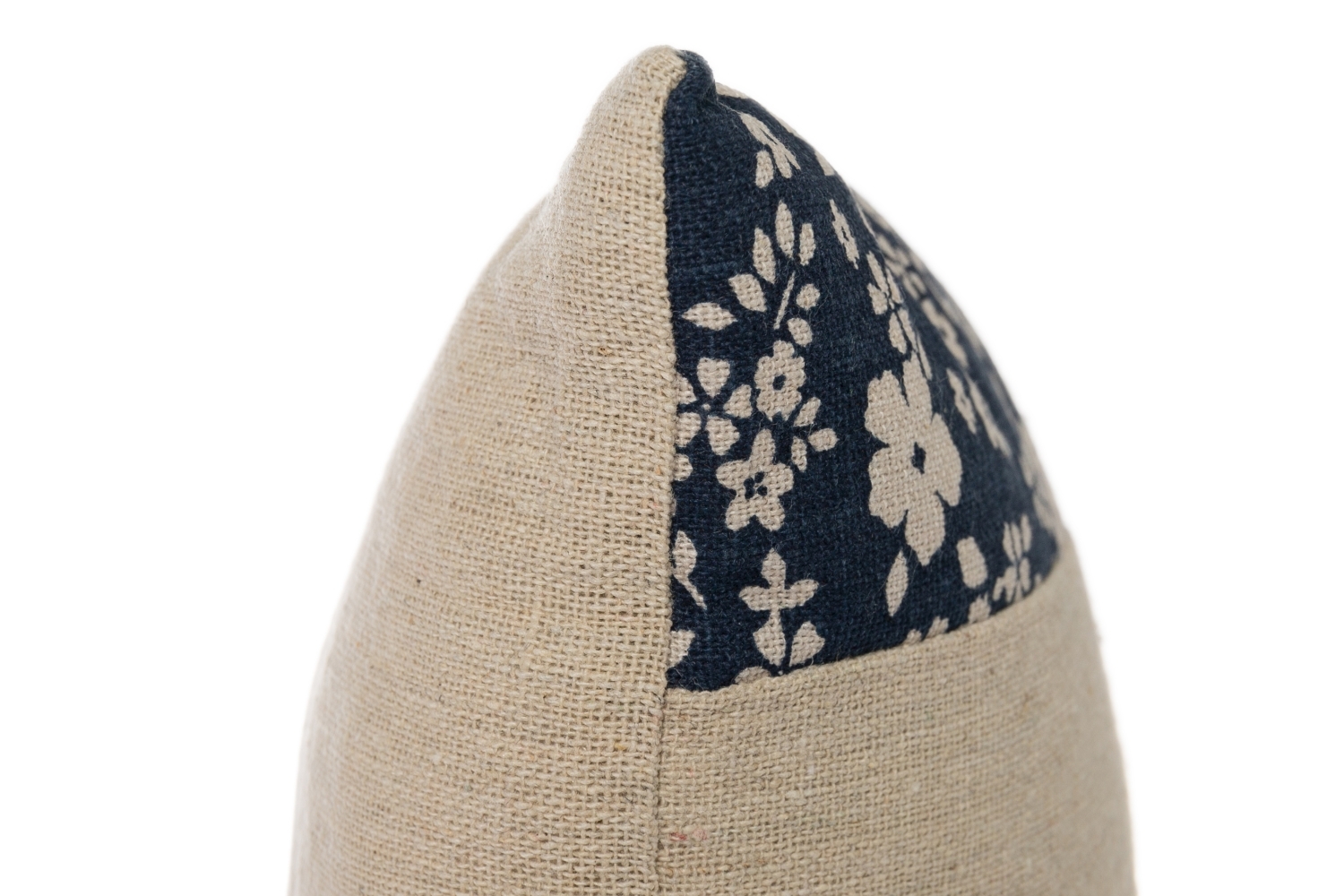 Kissen HOME SWEET HOME - beige-blau - 50x30 cm