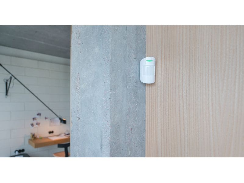 AJAX Baseline MotionProtect Jeweller Weiss Kabelloser IR-Bewegungsmelder