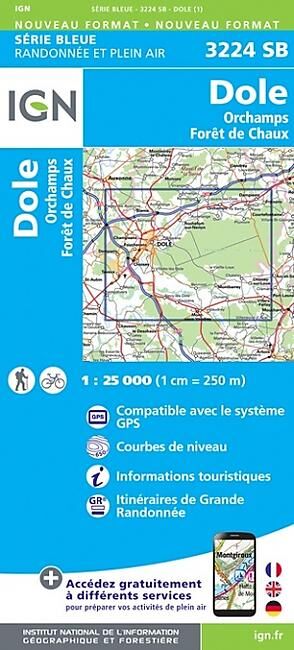 IGN - 3224 SB DOLE ORCHAMPS 1 25 000