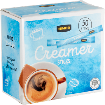Jumbo Creamer Sticks 50 Stuks