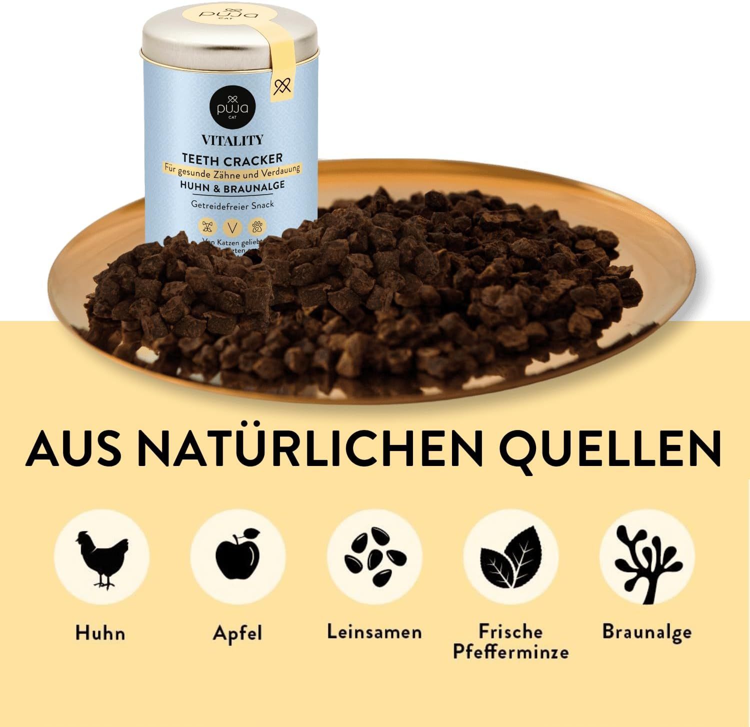 PUJA  Vitality Teeth für Katzen