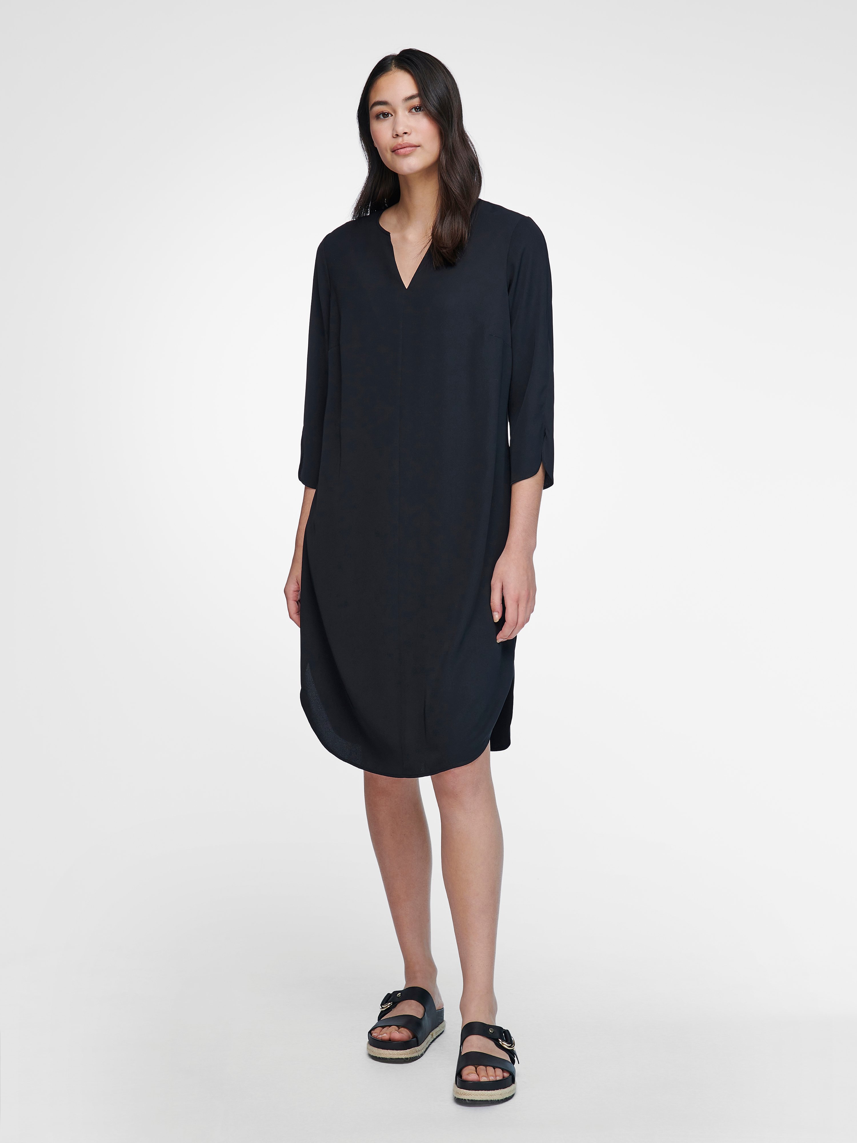 Kleid mit 3/4-Arm