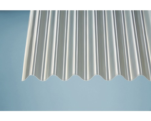 Gutta Polyester Licht Paneel Sinus 76/30 Naturel voor Dakpaneel 2000 mm x 1060 mm x 1 mm