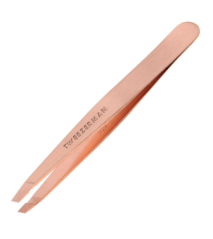 Tweezerman - Pinça Slant - Ouro rosa