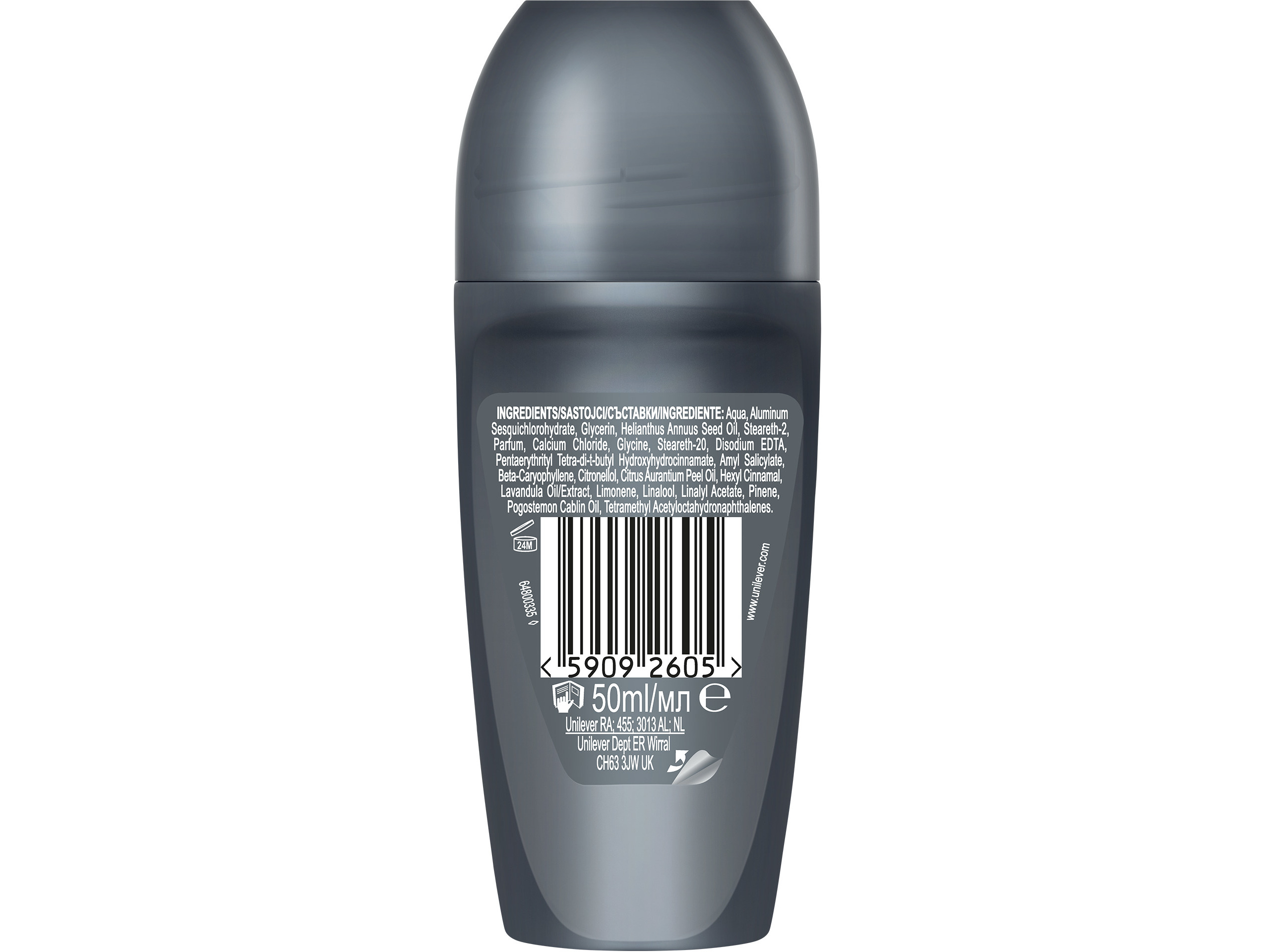 DEO ROLL-ON DOVE MEN EXTRA FRESH 72H 50ML