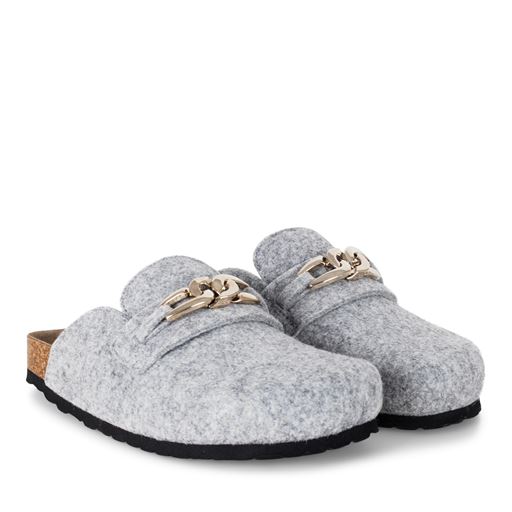 Nordstrand Slippers, Light Grey, 42