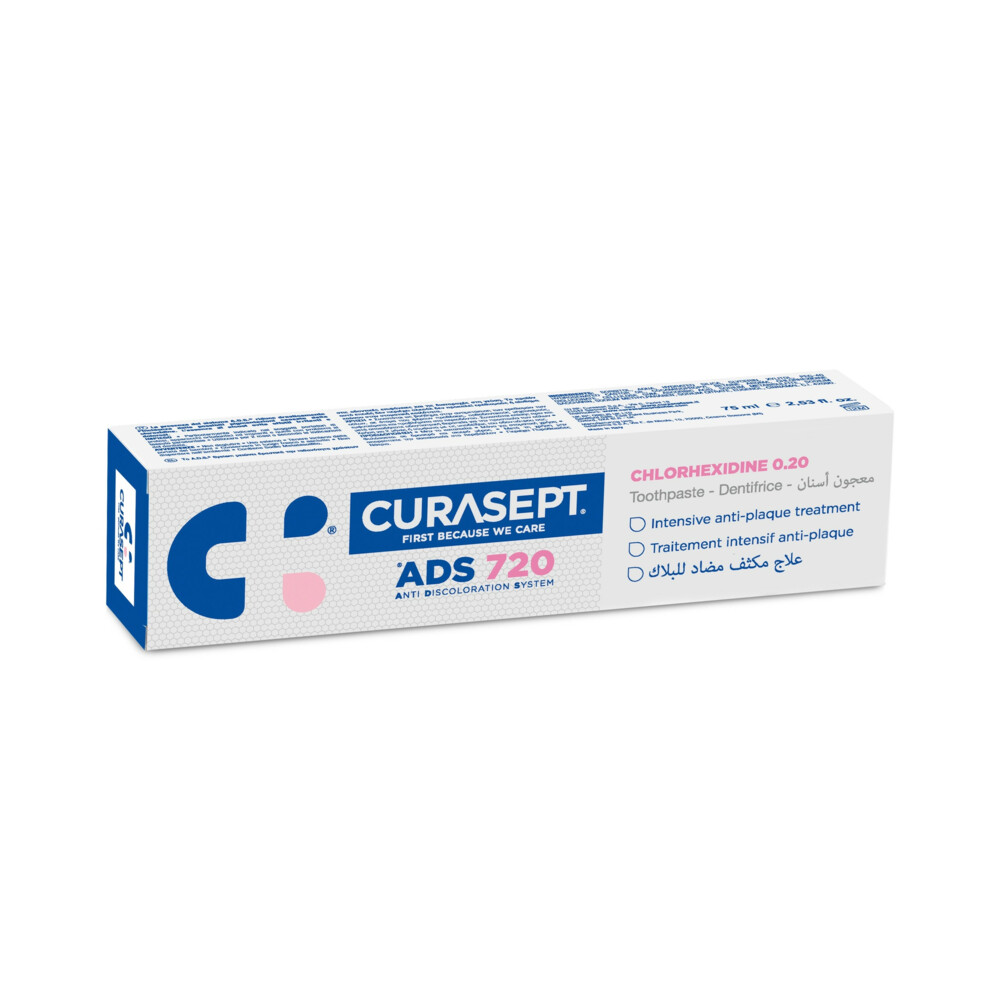 Curasept Gel-Tandpasta 0,20% CHX75 ml