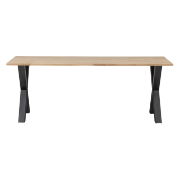 WOOOD Tablo eiken blad 180x90 met ALKMAAR-poot