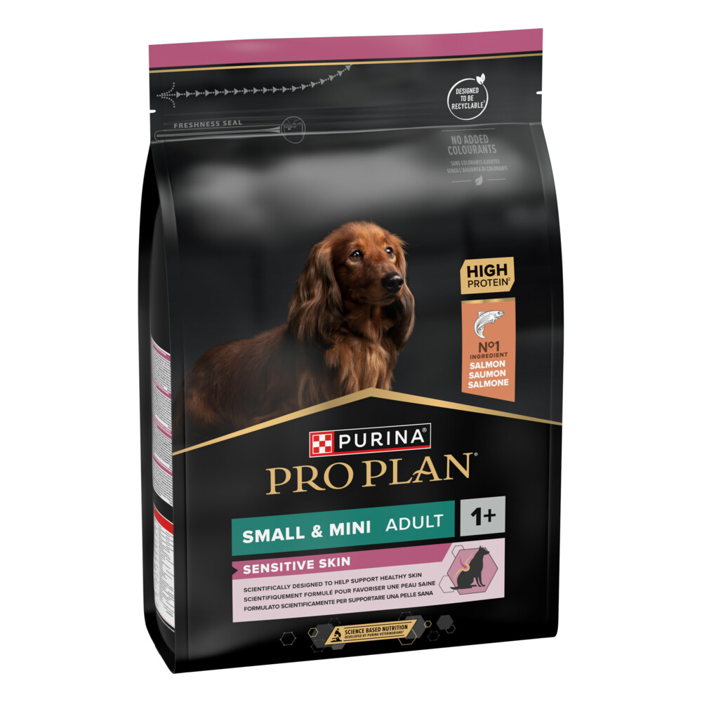 Pro Plan Adult Small & Mini Sensitive Skin Zalm3 kg