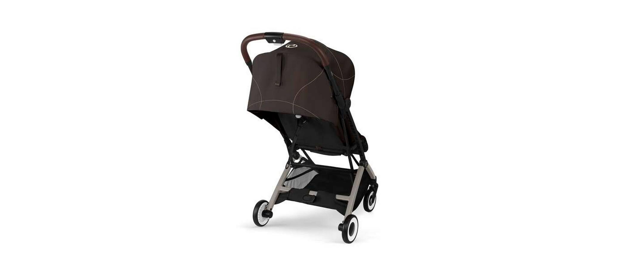 Buggy Orfeo Cocolate Brown<br>Kompakter Reisebuggy mit Handgepäckmasse