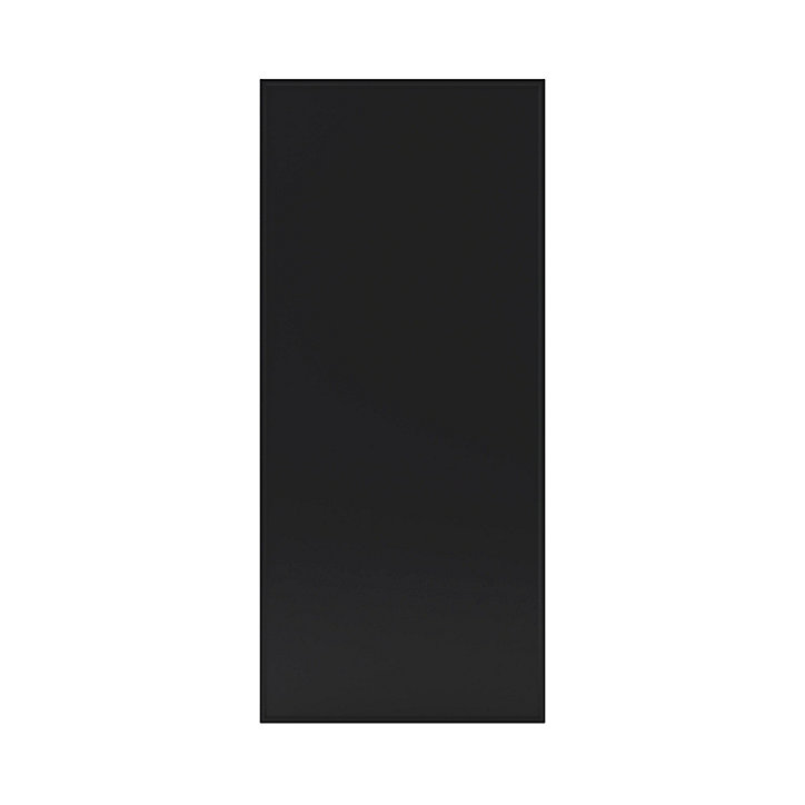 Porte de meuble de cuisine Pasilla noir mat l. 40 cm x H. 90 cm GoodHome