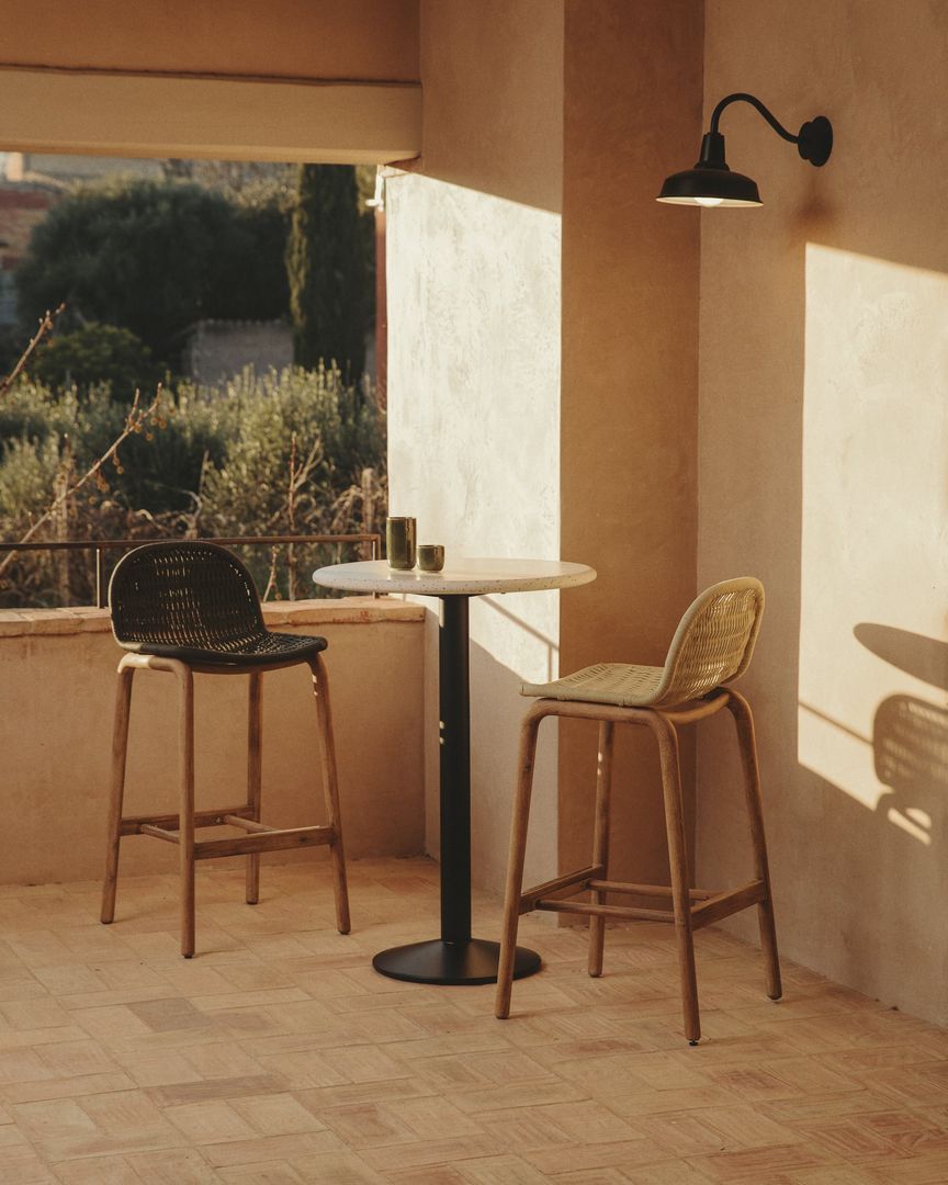 Kave Home   Alipa Tuin Barkruk