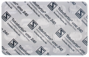 TEBOFORTIN Uno Filmtabletten 240 mg, 60 Stück