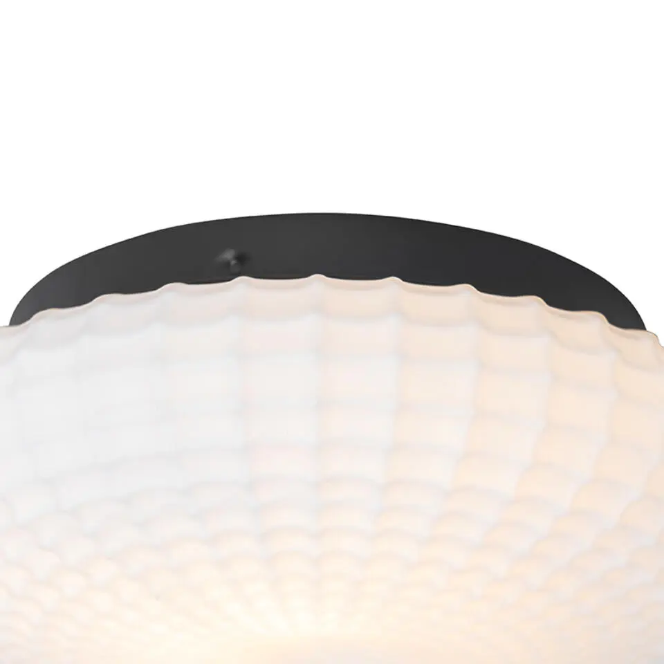 Qazqa plafondlampen buiten nohmi wit e27