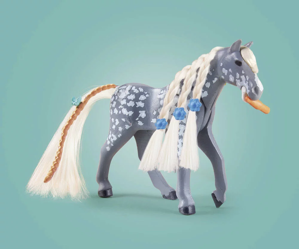 AMELIA ET WHISPER AVEC BOX POUR CHEVAUX - 71353