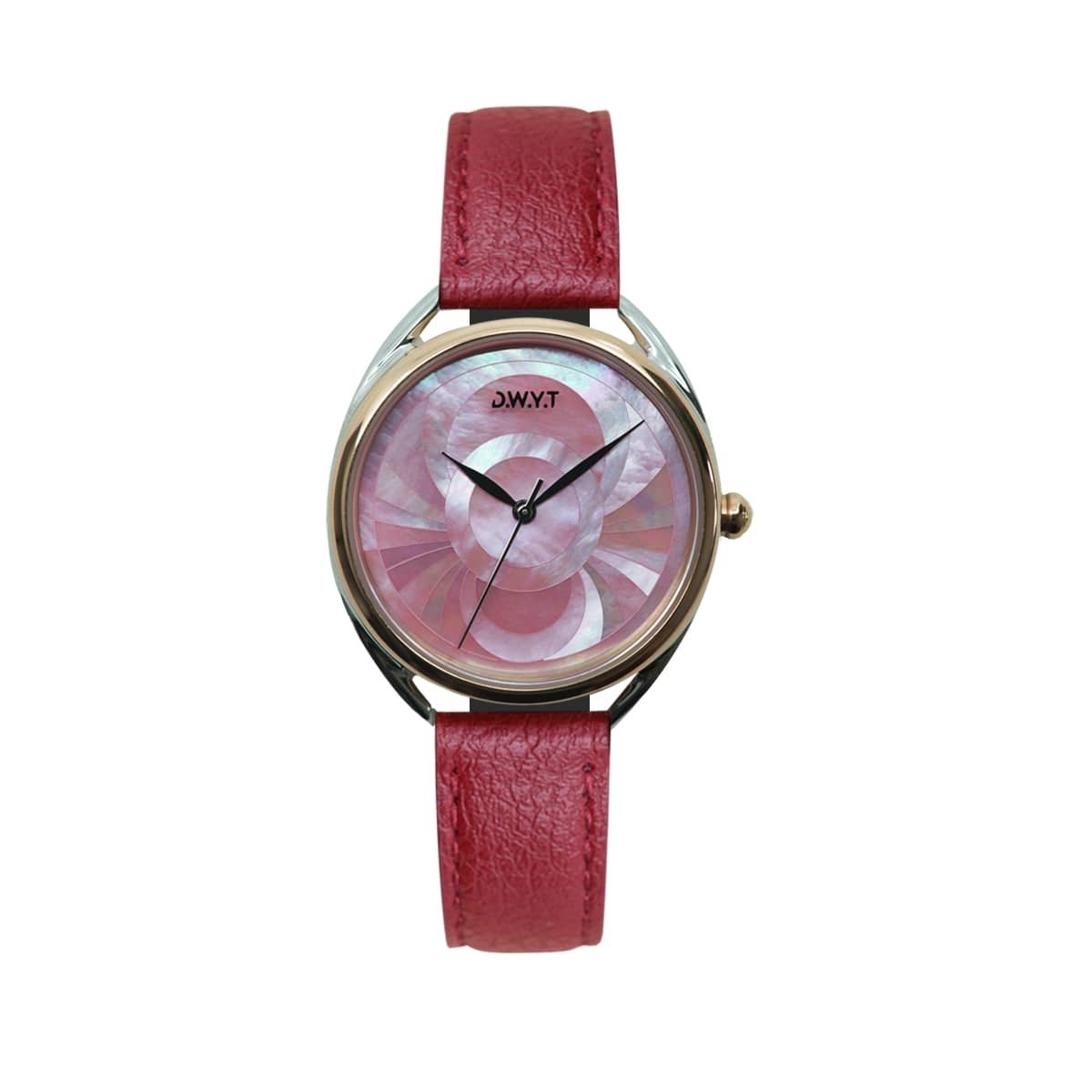DWYT - Montre en bois - CALYPSO ROSE