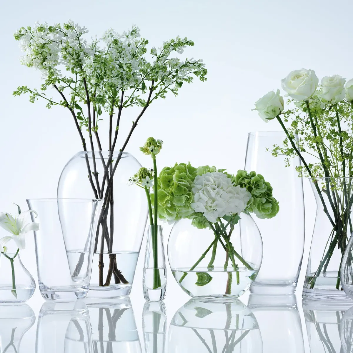 LSA International Jardin Vase - Verre 13 cm