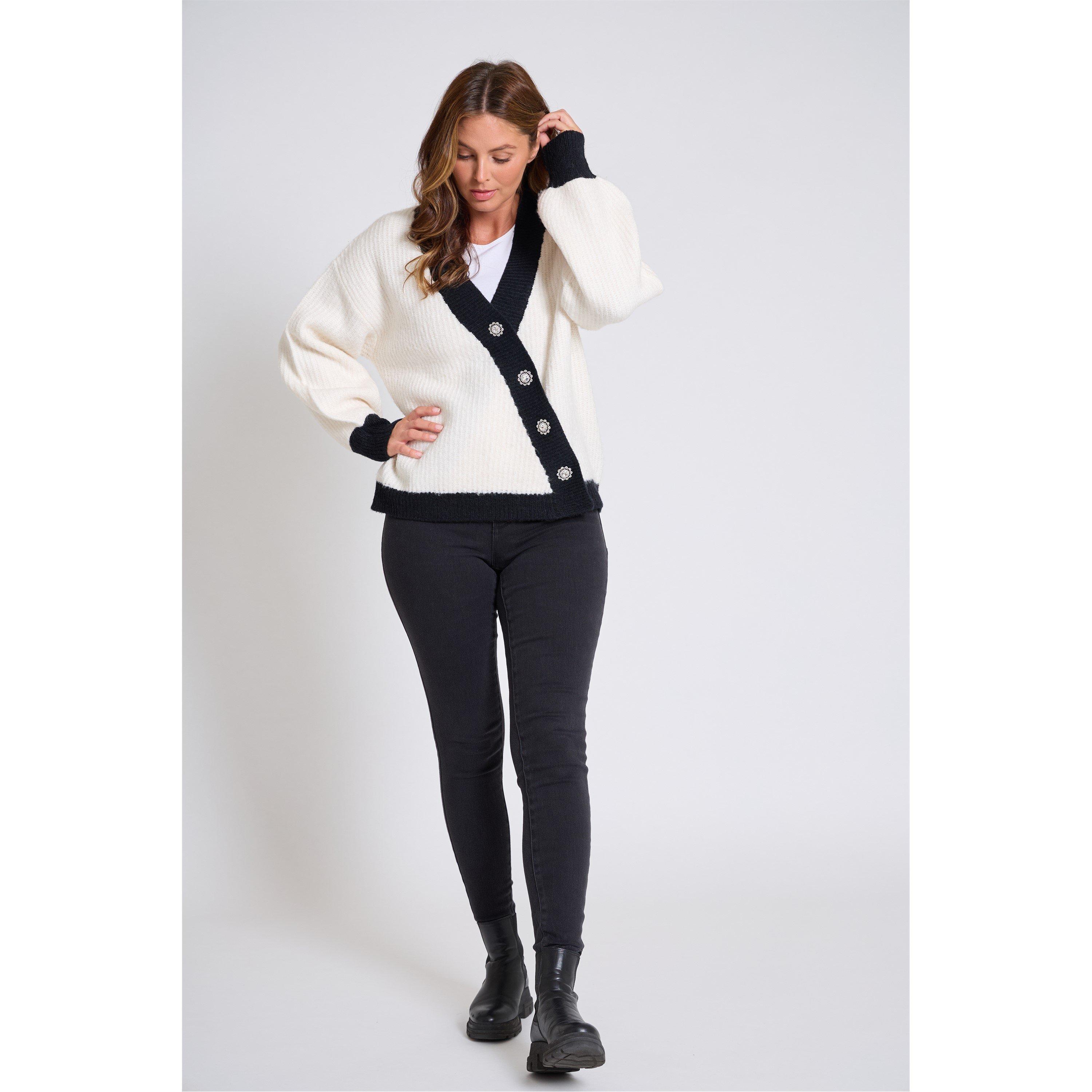 Be You BY Asymmetrical Button up Cardigan