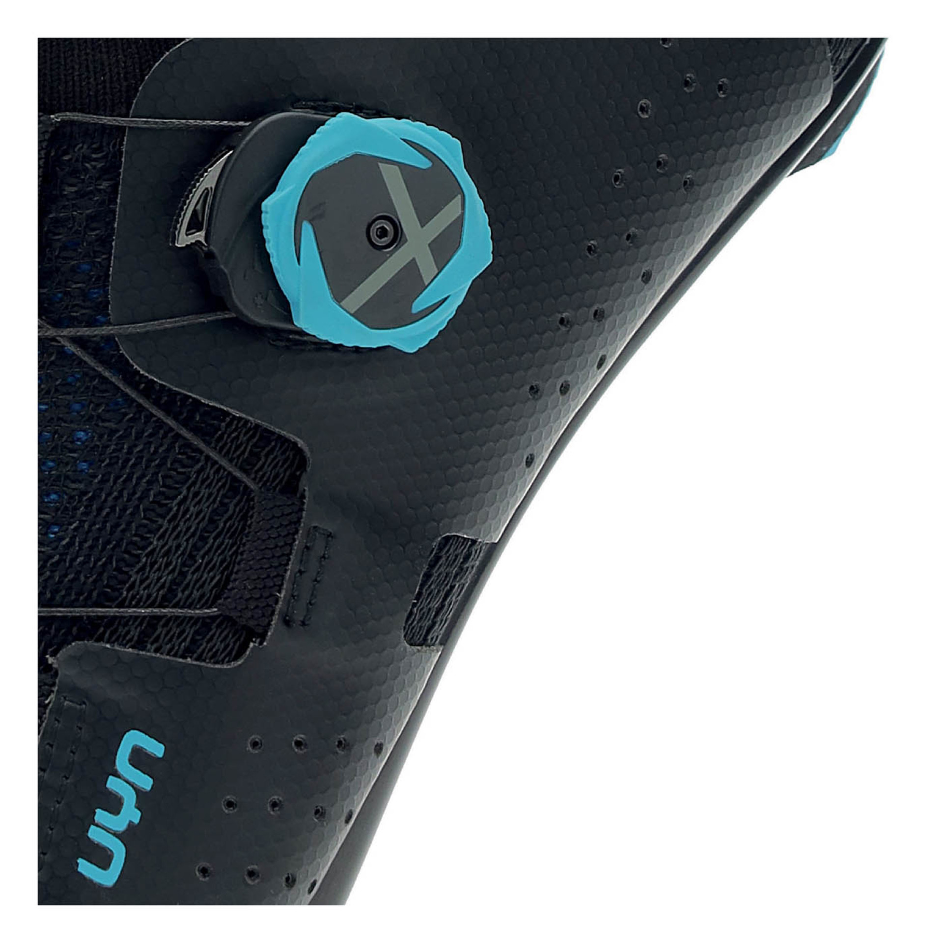 UYN Naked Carbon Wielrenschoenen Zwart/Blauw Heren