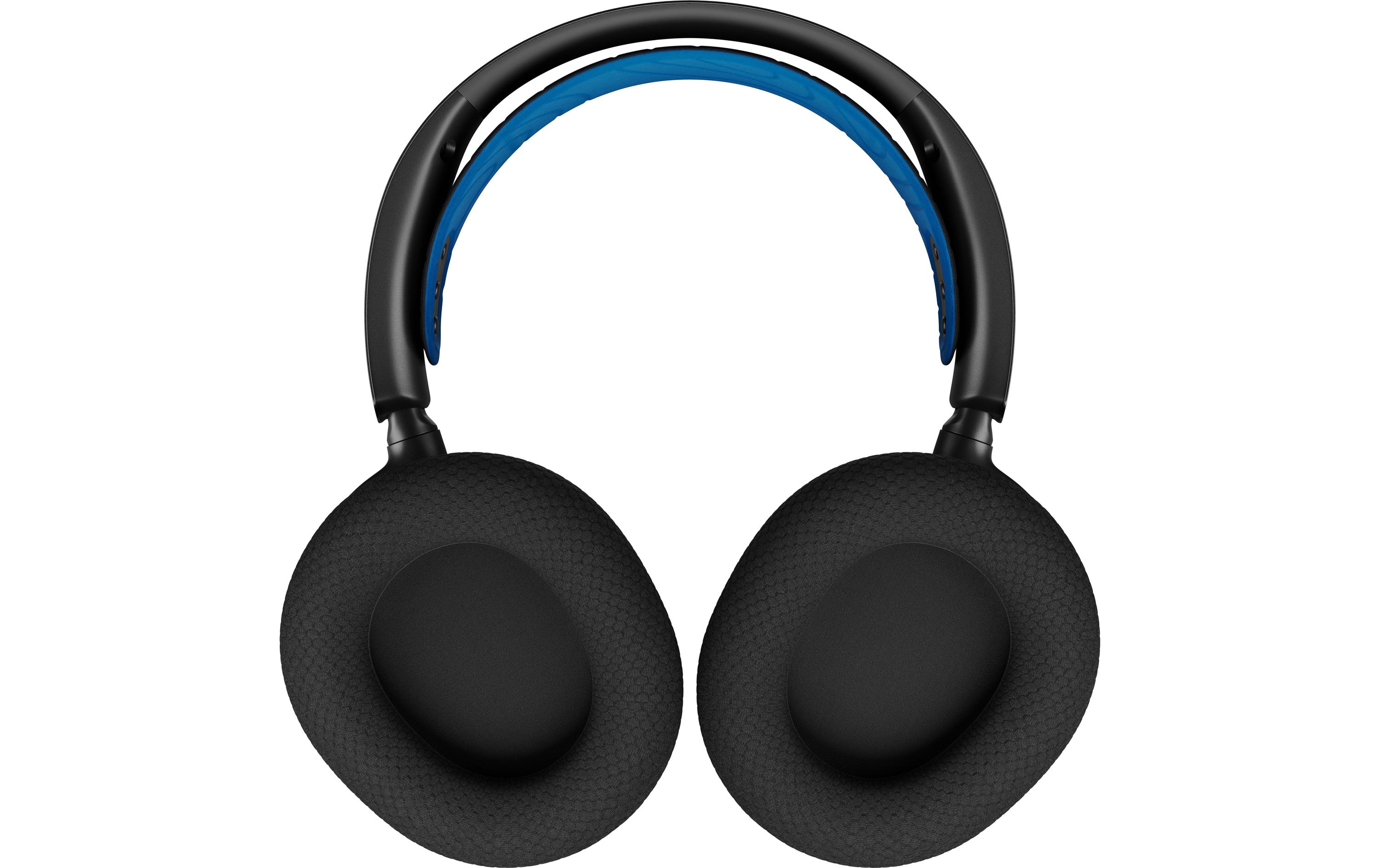 Headset Arctis Nova 7P Blau/Schwarz<br>Kabelloses Gaming-Headset mit Surround-Sound