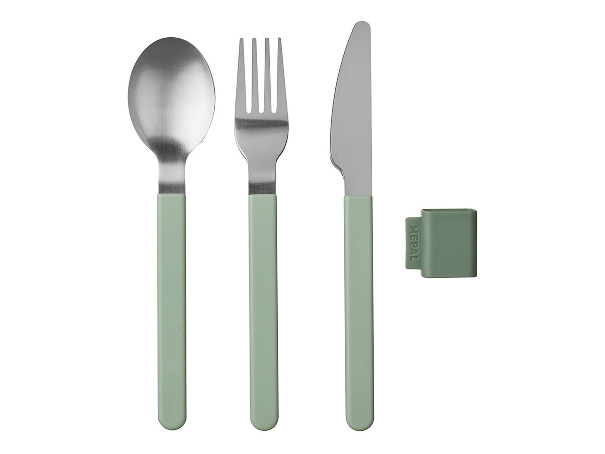 Mepal silueta Nordic Sage 3-delig bestekset