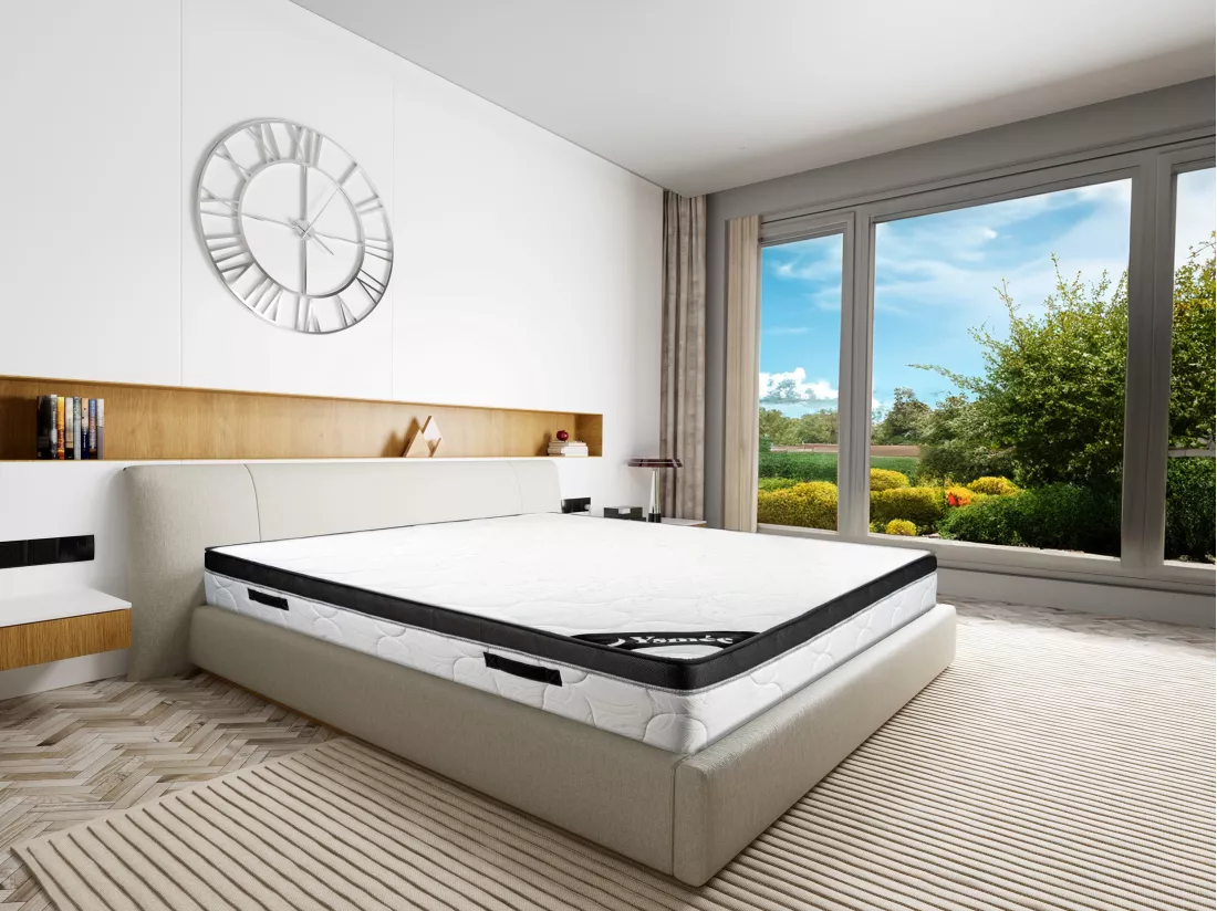 Matelas 180 x 200 cm mousse ép.30cm - SOLAK de YSMÉE